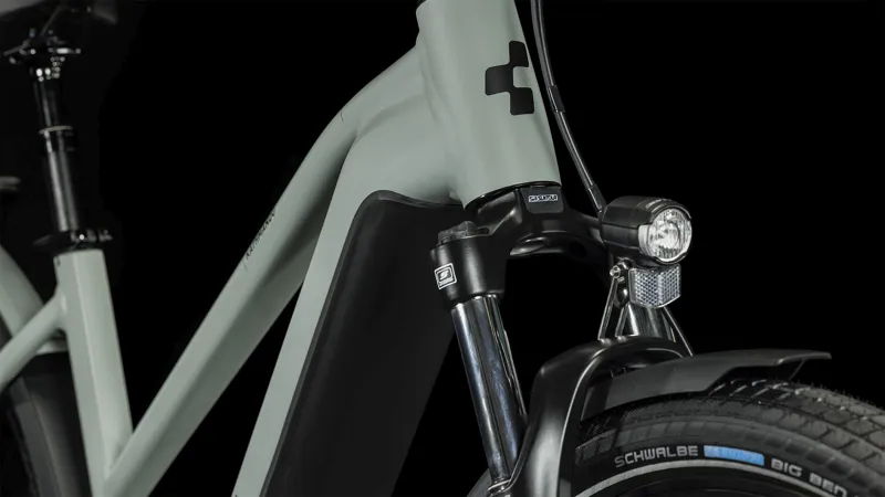 Cube Kathmandu Hybrid One 750 Trekking eBike in Swamp Grey-4